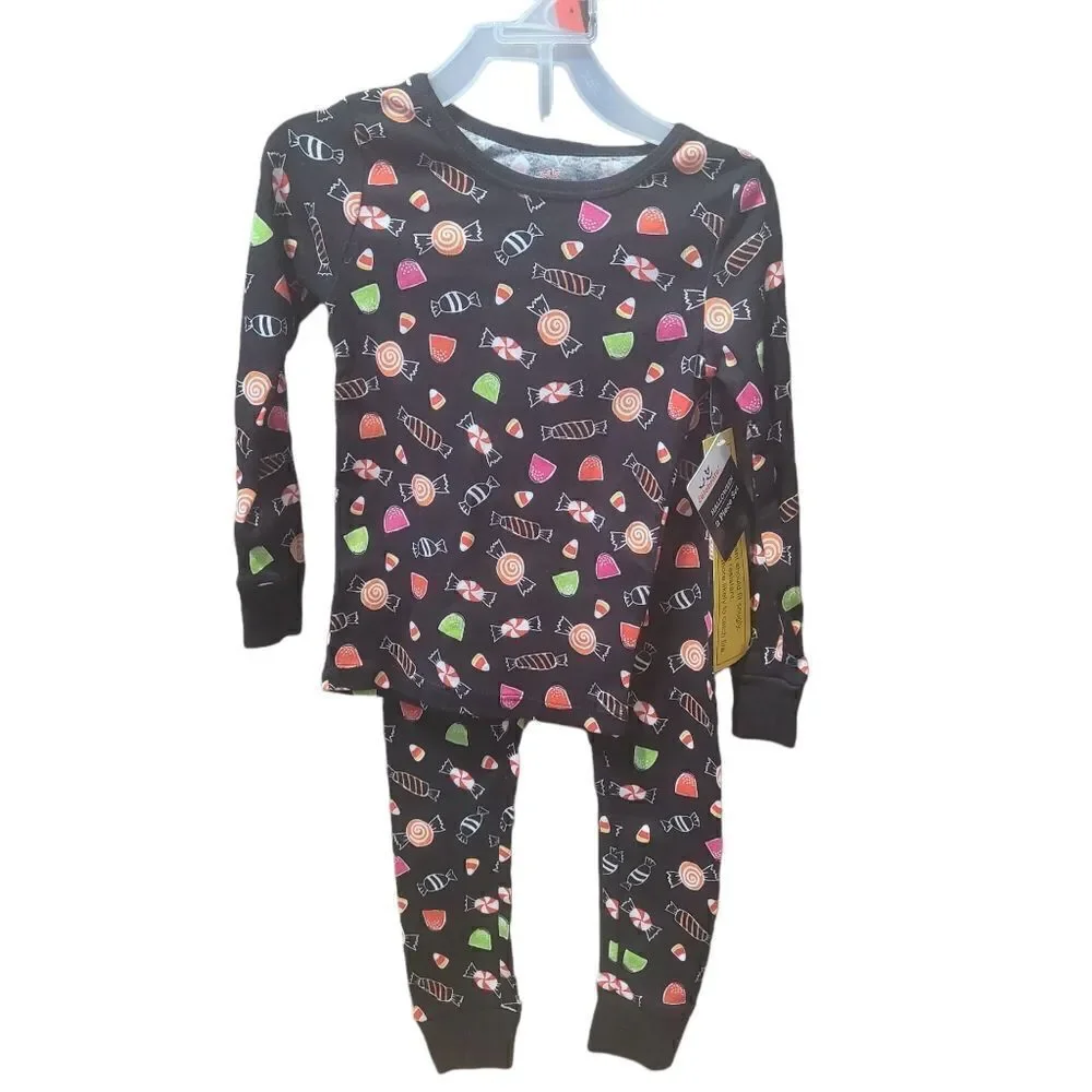 Halloween Candy 2 Piece pajama sets
